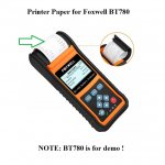 Thermal Printer Paper Rolls for FOXWELL BT780 Battery Analyzer